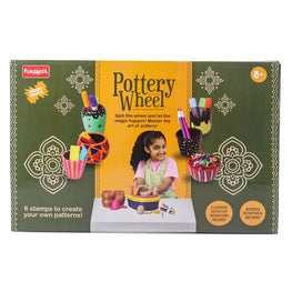 Handycrafts - Pottery Wheel Make and Decorate Clay Pots - Pot Making and Sculpting Kit for Ages 8+