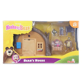 Simba Masha and The Bear Bear`s House Playset For Ages 3+