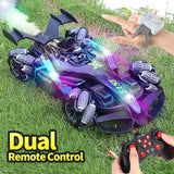 2.4G Wi-Fi USB Remote Control Children's 360 Degree Rotating Stunt Vehicle Toy