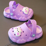New Design Girls Double Strap  slippers