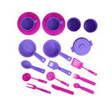 Barbie - My Little Kitchen | Kids Kitchen Set | Role Play Set | Pretend Play Kitchen Accessories Set | Cooking set | Miniature Household Set | For Kids age 3+ years