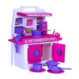 Barbie - My Little Kitchen | Kids Kitchen Set | Role Play Set | Pretend Play Kitchen Accessories Set | Cooking set | Miniature Household Set | For Kids age 3+ years