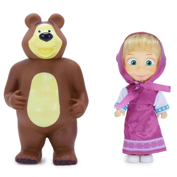 Simba Masha And The Bear Doll, 12Cm Bear, 16Cm Multicolour 3Y+