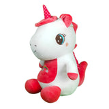 Garcie The Unicorn Plush Soft Toy For Ages 3 Years And Up - Red, 45cm