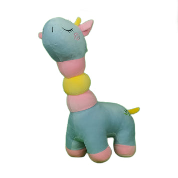 Ring Giraffe Plush Soft Toy for Ages 3 Years and Up, Lavender, 45cm