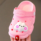 New Design Girls Double Strap  slippers