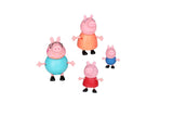 PIG Toys Family, 4 Family Figures, Preschool Toys for 3 Year Old Girls and Boys and Up