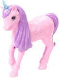Barbie Mermaid Fantasy Dress-Up Clothes Set & Accessories Doll with Baby Unicorn and Dragon Pets for Kids Ages 3+