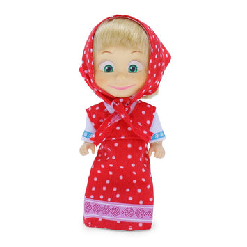 Simba Masha and The Bear 12 Cm Toy Doll With Red Dress Ideal For Ages 3+