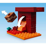 LEGO Minecraft The Nether Lava Battle Gamer Building Kit For Ages 6+
