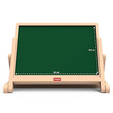Draw N Write Desktop Slate, 4 in 1 Double Sided Board - Chalk Board & Dry Erase/Magnetic Board, Adjustable Angles, Magnetic Letters and Numbers, 3 Years