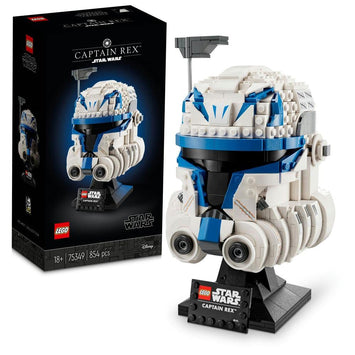 LEGO Star Wars Captain Rex Helmet Building Kit for Ages 18+