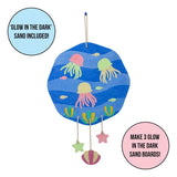 Handycrafts Twilight Treasures, Glow in The Dark Sand Art, Glow Sand Paintings, Arts and Craft Kit, DIY Kit for Kids, Ages 5 Years and Above