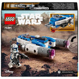 LEGO Star Wars Captain Rex Y-Wing Microfighter Set for Ages 6+