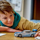 Speed Champions 2 Fast 2 Furious Nissan Skyline GT-R (R34) Building Kit For Ages 9+