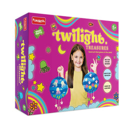 Handycrafts Twilight Treasures, Glow in The Dark Sand Art, Glow Sand Paintings, Arts and Craft Kit, DIY Kit for Kids, Ages 5 Years and Above