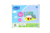 PIG and George's Bathroom Themed Preschool Toy, Includes 2 poseable Figures, bathtime Accessories and Scene Cards, for Girls and Boys Ages 3 and Up