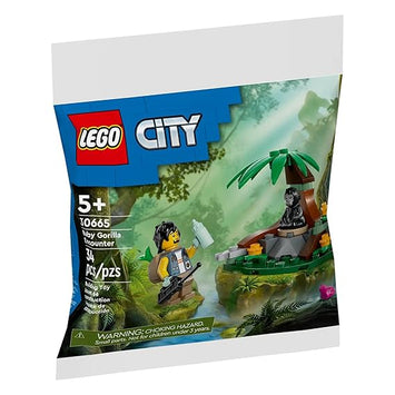 City Baby Gorilla Encounter Buildind Kit For Ages 5+