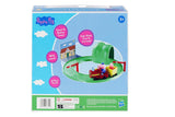 Pig Grandpa's Train and Track Playset with Sound Effects, Includes 2 Figures, Peppa Pig Preschool Toys for Girls and Boys 3 Years and Up