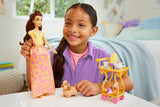 Disney Princess Belle Tea Time Fashion Doll & Playset for Kids Ages 3+