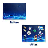 Skillmatics Foil Fun Up In Space - Art & Craft DIY Activity Kits for Ages 4 to 9 Years
