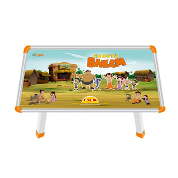 Chhota bheem Multi Purpose Table 12'x24' | Portable Folding Table | Multipurpose Desk | Study table for kids | Laptop support table | Children’s Play Desk | Kids Activity Table| For Kids age 3+ Years