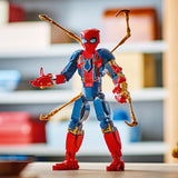 LEGO Marvel Iron Spider-Man Construction Figure Building Kit For Ages 8+