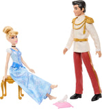Disney Princess Cinderella Set with 2 Fashion Dolls, Horse & Carriage, Furniture, 4 Animal Friends & 45 Accessories, Ultimate Movie Gift Set For Kids Ages 3+