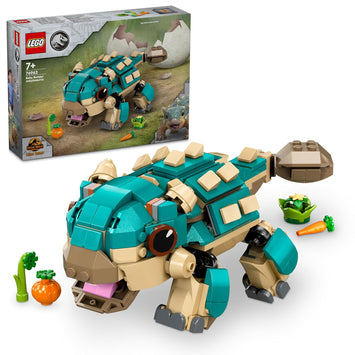 LEGO Jurassic World Baby Bumpy Ankylosaurus Toy Set for Ages 7+