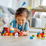 LEGO Duplo Disney Mickey & Minnie Birthday Train Building Kit For Ages 2+