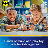 LEGO DC Batman The Batcave with Batman, Batgirl & The Joker Toy Set for Ages 4+