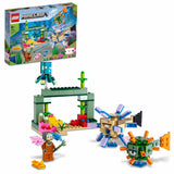LEGO Minecraft The Guardian Battle Toy Building Kit For Ages 8+