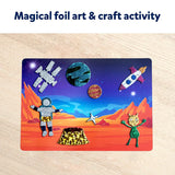 Skillmatics Foil Fun Up In Space - Art & Craft DIY Activity Kits for Ages 4 to 9 Years