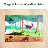 Foil Fun World of Animals - Art & Craft DIY Activity Kits for Ages 4 to 9 Years