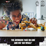 LEGO Marvel The Avengers vs. The Leviathan Building Kit For Ages 7+