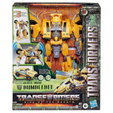 Transformers Rise of The Beasts Movie 10 Inch Beast Mode Bumblebee Converting Toy with Lights and Sounds for Ages 6 Years and Up