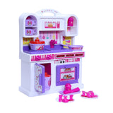 Barbie - Kitchen set | Kids Kitchen Set | Role Play Set | Pretend Play Kitchen Accessories Set | Cooking set | Miniature Household Set | For Kids age 3+ years