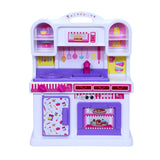 Barbie - Kitchen set | Kids Kitchen Set | Role Play Set | Pretend Play Kitchen Accessories Set | Cooking set | Miniature Household Set | For Kids age 3+ years