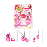Barbie Walkie Talkie | Kids communication Toy | Durable two-way Radios | Playtime gadgets | Interactive walkie talkies | Portable kids radios | Fun radios for kids | Wireless toys | For 3+ Years