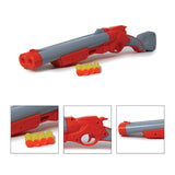 Chhota Bheem Double Barrel Shotgun | Foam Blaster Gun | Safe & Long Range | Lock & Load Pump Action | Toy Shotgun | Dart Shooter | Target Shooting Gun | For Kids, Teens, Adults