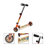 Chhota Bheem Scooter Square | Kids Scooter | Adjustable & Foldable Scooter | Skateboard Scooter | Rear Brake Scooter for kids | For Kids age 5+ years