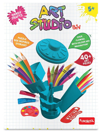 Art Studio Bin - Art Supply Organiser for Ages 5+