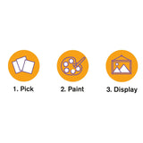 Handycrafts Dot Painting - Learn The Art of Painting with dots Activity Kit for Ages 5+