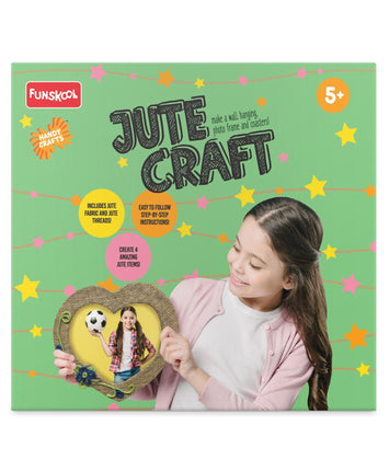 Handycrafts Jute Craft - DIY Wall Hanging Kit for Ages 5+