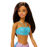 Barbie Dreamtopia Black Hair Mermaid Doll With Multi-Colored Blue Mermaid Tail for Kids Ages 3+