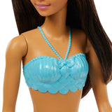 Barbie Dreamtopia Black Hair Mermaid Doll With Multi-Colored Blue Mermaid Tail for Kids Ages 3+