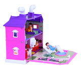 My Family Doll House - 35 pcs | Girls Role Playset | Pretend Play | Doll House with Furniture | Dollhouse Accessories | Imaginative Play | Playhouse | For Kids Age 3+ years