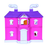 My Family Doll House - 35 pcs | Girls Role Playset | Pretend Play | Doll House with Furniture | Dollhouse Accessories | Imaginative Play | Playhouse | For Kids Age 3+ years