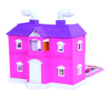 My Family Doll House - 35 pcs | Girls Role Playset | Pretend Play | Doll House with Furniture | Dollhouse Accessories | Imaginative Play | Playhouse | For Kids Age 3+ years