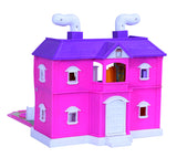 My Family Doll House - 35 pcs | Girls Role Playset | Pretend Play | Doll House with Furniture | Dollhouse Accessories | Imaginative Play | Playhouse | For Kids Age 3+ years